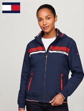 Tommy Hilfiger jacket, size XL. Navy blue with classic details